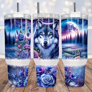 40 Unzen Tumbler 2 Stück Sublimation Tumbler Wrap Transfers mit 5 Designs (PB40OZ1-30)