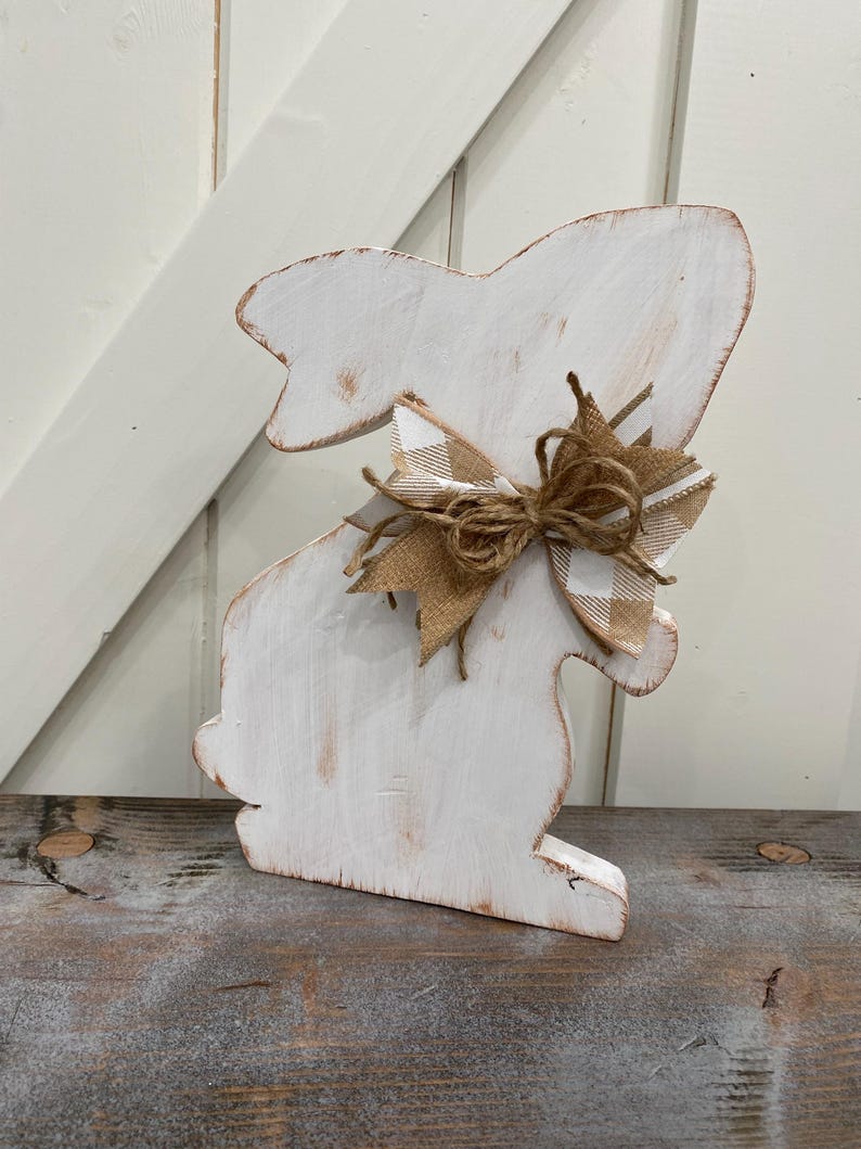 Rustic Farmhouse Bunny Rabbit - Etsy