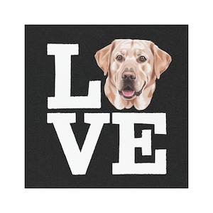 Love Dog Magnet for Car, Pet Lover Gift, Vehicle Decor, Animal Lover Accessory, Car Decoration