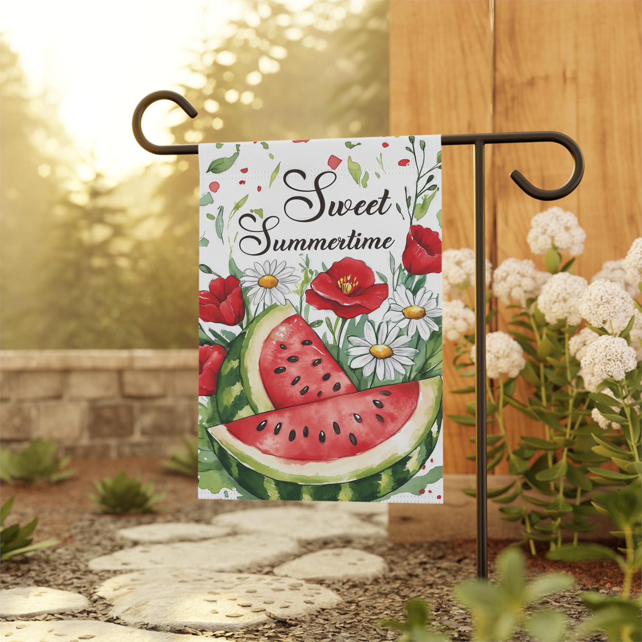 Super Tough Gartenflagge 'Sweet Summertime' – 30,5 X 45,7 Cm, Aus Strapazierfähigem Oxford-Polyester