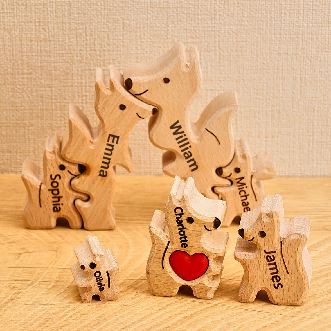 500 Piece Wooden Jigsaw Puzzle – ‘Always Be By Your Side’ Corgi Design, Fun Adult & Kid Game For Birthdays, Christmas, Or Housewarming