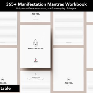 Manifestation Mantras Workbook