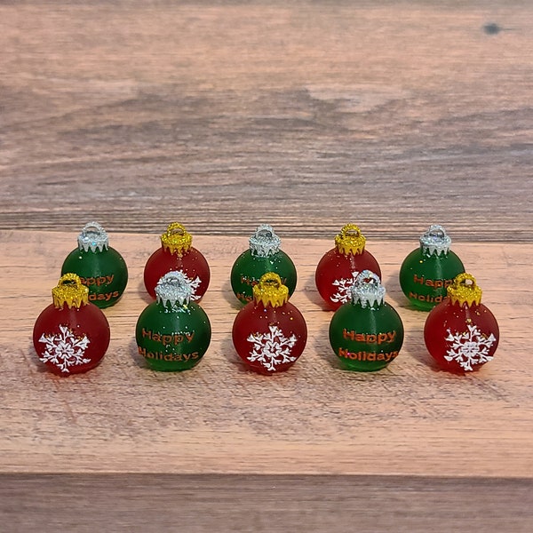 Mini Ornaments (pack of twenty) - decoration, craft accessory