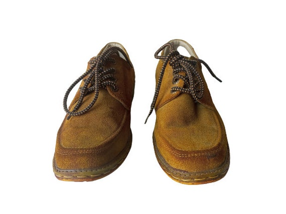 Rough leather shop shoes