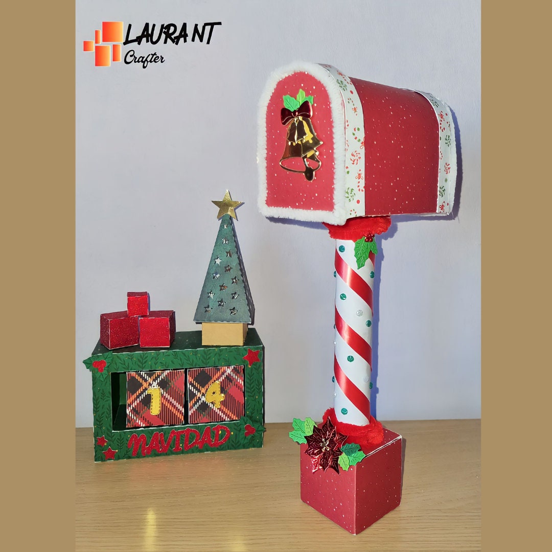 Letters to Santa Mailbox SVG, Cut File, Santas Mailbox, Christmas