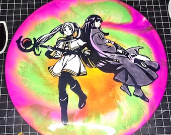 Discraft ESP Buzz 5/4/-1/1 – Frieren and Fern Custom Dyed Disc Golf Midrange