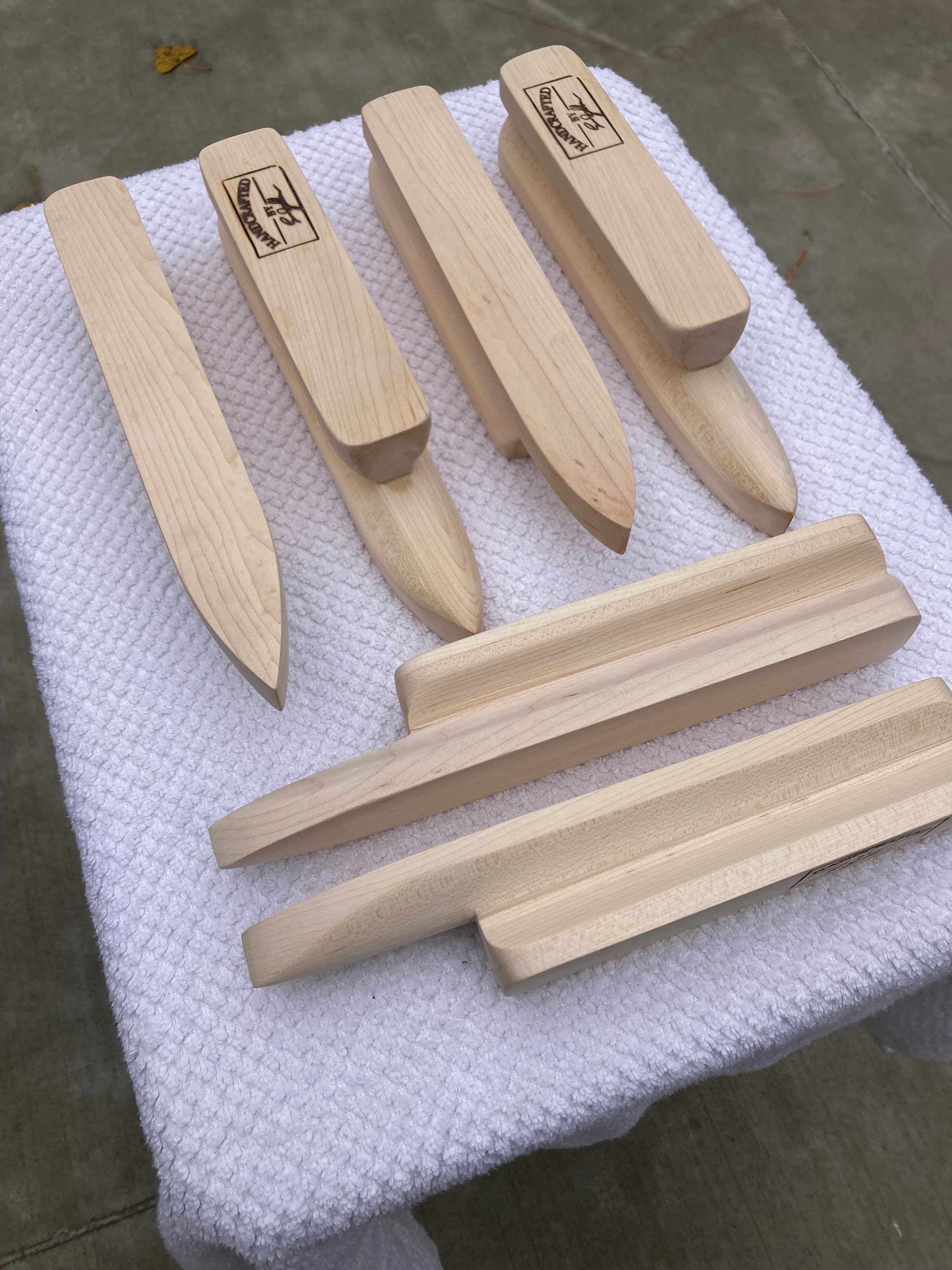 Tailors Clappers Quilters Tools Solid Maple Etsy