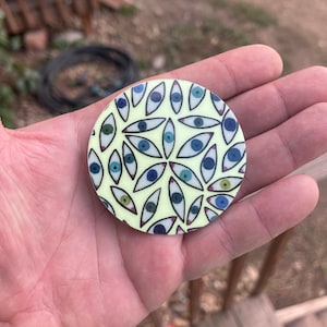 Glow In The Dark Psychedelic Eyes Stickers