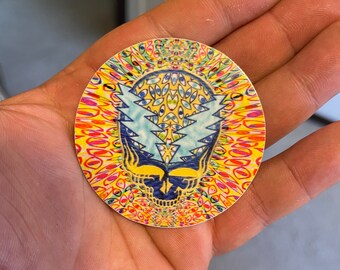 Grateful Dead Psychedelic Eyes Stickers