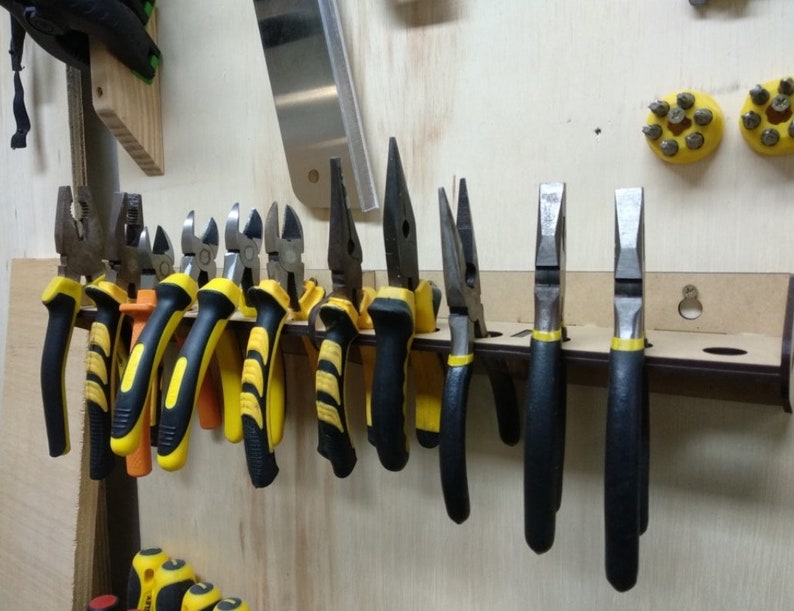 3D Tool Storage Rack Cut File: Workshop Organizer Design (digital ...