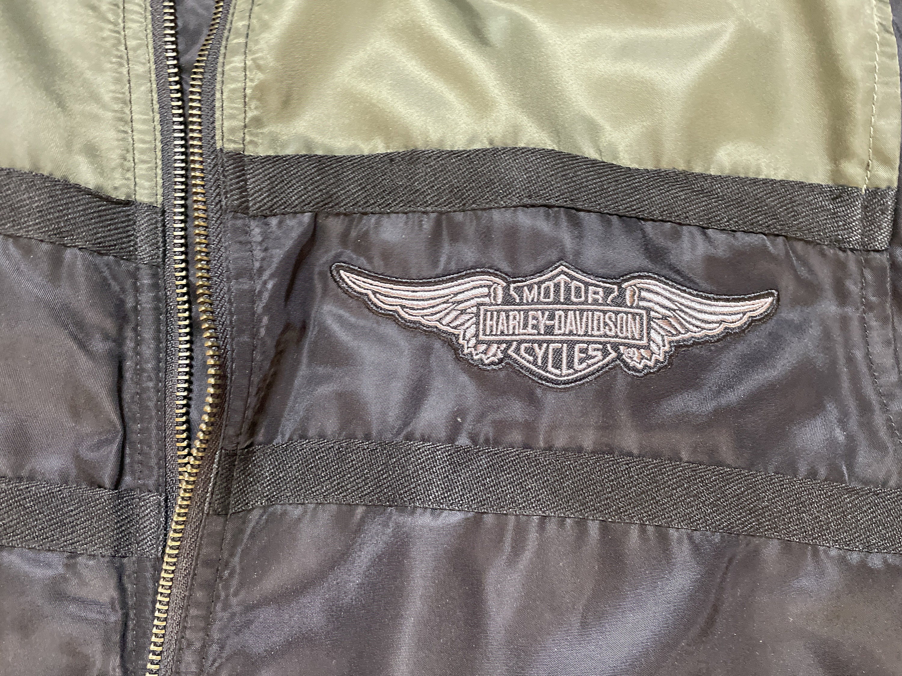 HARLEY DAVIDSON ミリタリージャケット オリーブグリーン s-l400.jpg