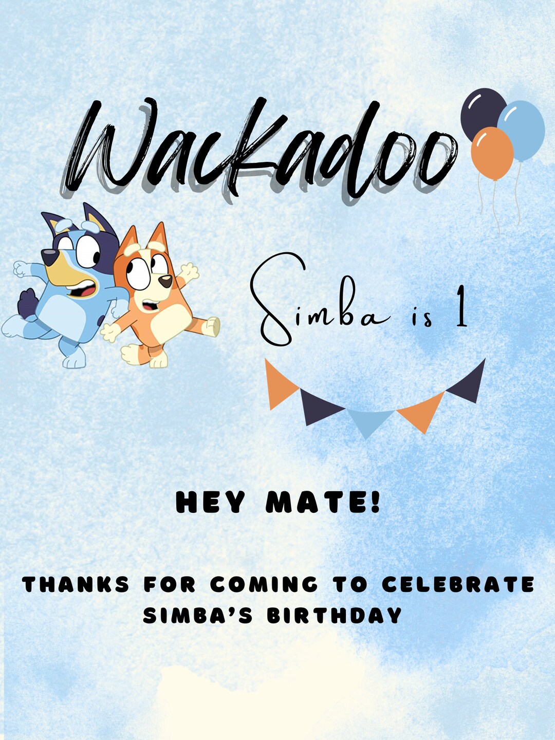 Bluey Welcomesign Bluey Dog Welcome Sign Poster - Etsy Ireland