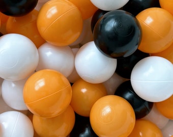 Ball Pit Balls Black 7cm Ball Pit Balls Ball Pit - Etsy
