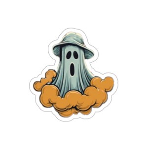ghost sticker fall decor halloween sticker vinyl sticker gift