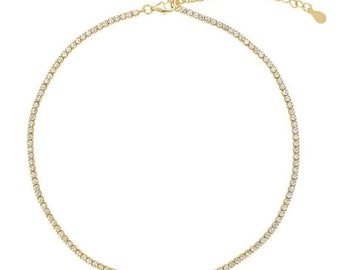 Collier Vintage Plaqué Or - Maille Corde, Style Rétro, Occasion