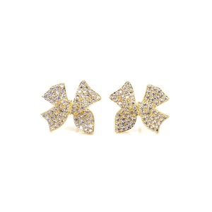 Little Thick Bow Earrings