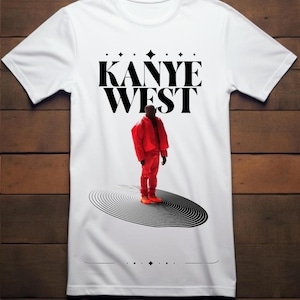 Kanye West T-shirt, Kanye West Album T-shirt, Kanye West, Vintage