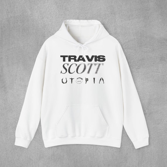 Pull à Capuche Travis Scott Utopia Merch - Marque KyotoStreetMarket, Neuf Avec étiquettes