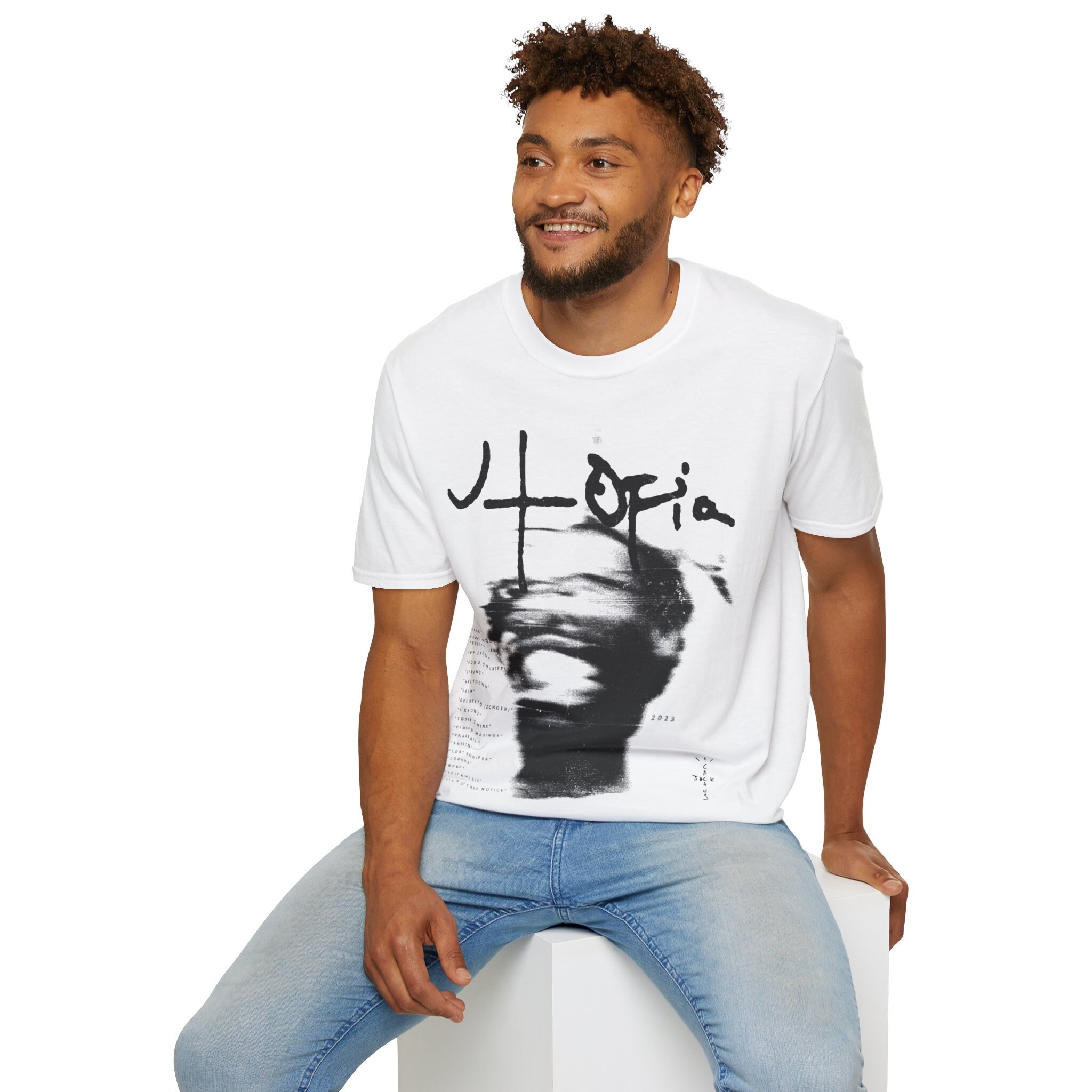 Travis Scott Utopia T-shirt, G Ift, Cactus Jack, Travis
