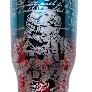 20oz We The People Veteran Patriot Tumbler