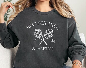 Beverly Hills Athletics Sweatshirt, Beverly Hills Sweatshirt, Beverly Hills Tennis Sweatshirt, Beverly Hills Country Club Sweatshirt, Tennis