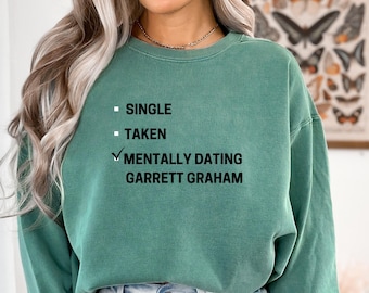 Psychisch aus Garrett Graham Sweatshirt , Garrett Graham Sweatshirt, Off College Sweatshirt, Der Angebot Sweatshirt, Buch Freund Rundhalsausschnitt