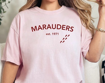 Marauders Tshirt, Marauders Shirt, Marauders Map Shirt, Wizard Tshirt, Unisex Tshirt, Women's Shirt, Gift Ideas, Potter Tshirt, Trendy Shirt
