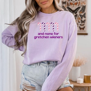 Sudadera de Chicas Pesadas, Sudadera Navideña de Chicas Pesadas, Sudadera de Gretchen Wieners, Sudadera de Mujer, Suéteres de Mujer,