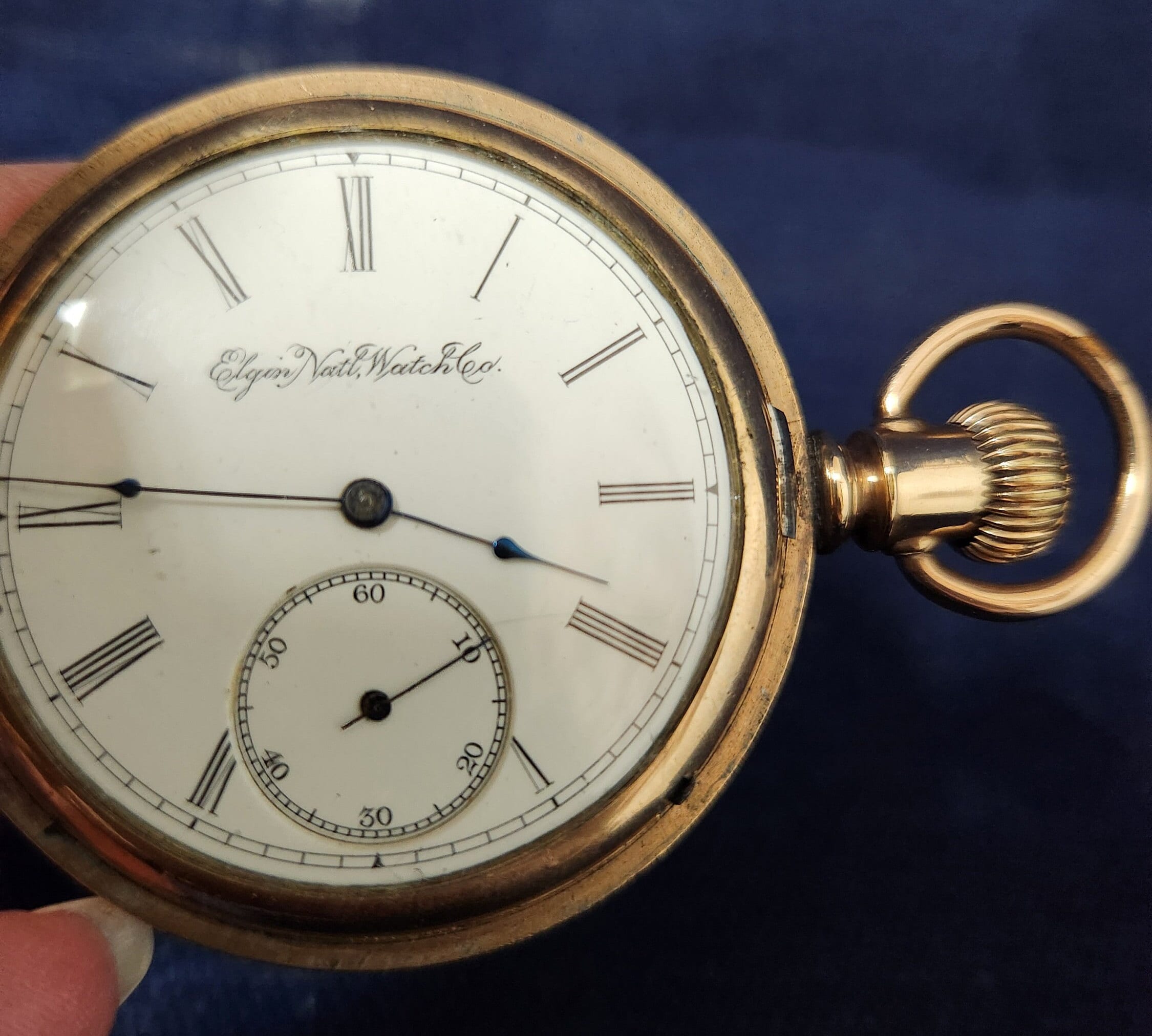 Vintage Elgin 1893 Elgin Pocket Watch Antique 1893 Elgin Lever Set