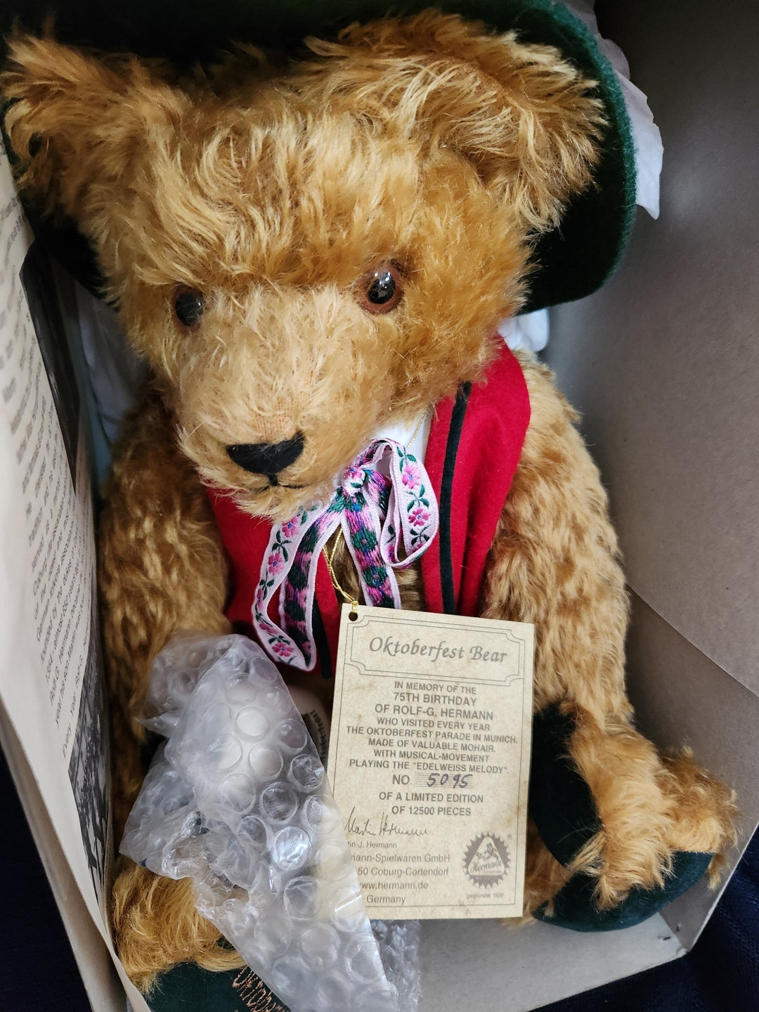 20万円 限定 HERMANN Oktoberfest テディベア 20万円 限定 HERMANN Oktoberfest テディベア