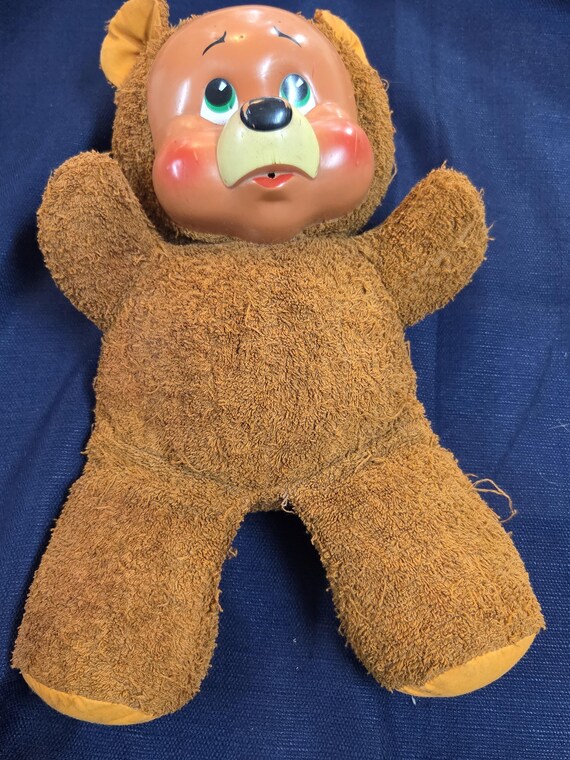 Vintage 1976 Romper Room Softies Tearful Teddy Bear by Hasbro - Etsy