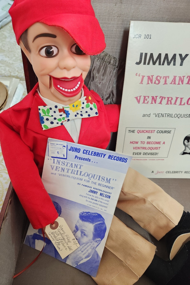 Vintage 1964 Jimmy Nelson's Danny O' Day Ventriloquism Doll Etsy