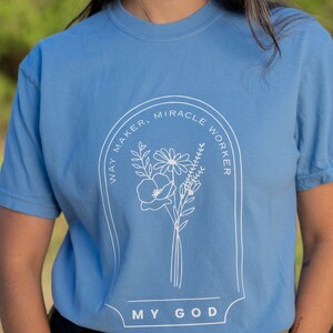 Way Maker.  Christian Shirt, Christian verse, IVF journey