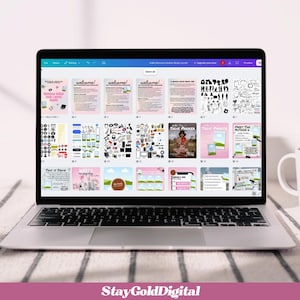 Romance Author Bookstagram Bundle | Indie Book Launch Instagram Marketing Writer Promo Canva Template Bookish Content Creator image 4