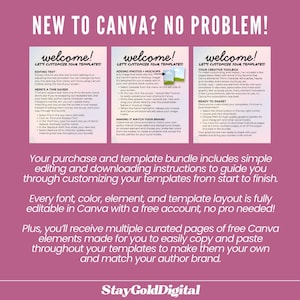 Romance Author Bookstagram Bundle | Indie Book Launch Instagram Marketing Writer Promo Canva Template Bookish Content Creator image 12
