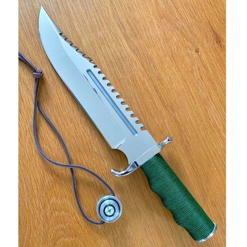 Rambo Survival Knife First Blood Part 2 Fixed Blade Tactical Hunting