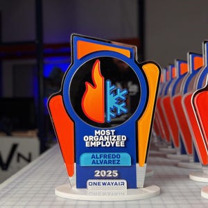 Corporate Awards – Custom 3D Acrylic Awards for Employees, Teams & Leaders