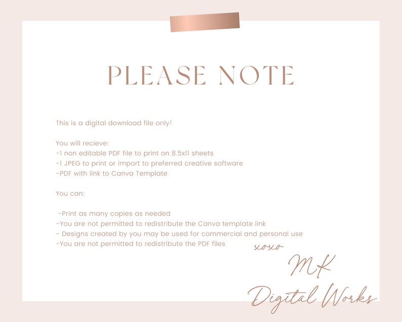 Printable Canva Tag Template for 2x3.5 Inch Tags, Hang Tag Template ...