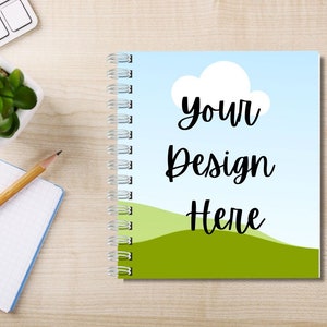 Canva Notebook Mockup, Digital Planner Mockup, Journal Mockup, Canva Frame Notebook, Digital Planner Template