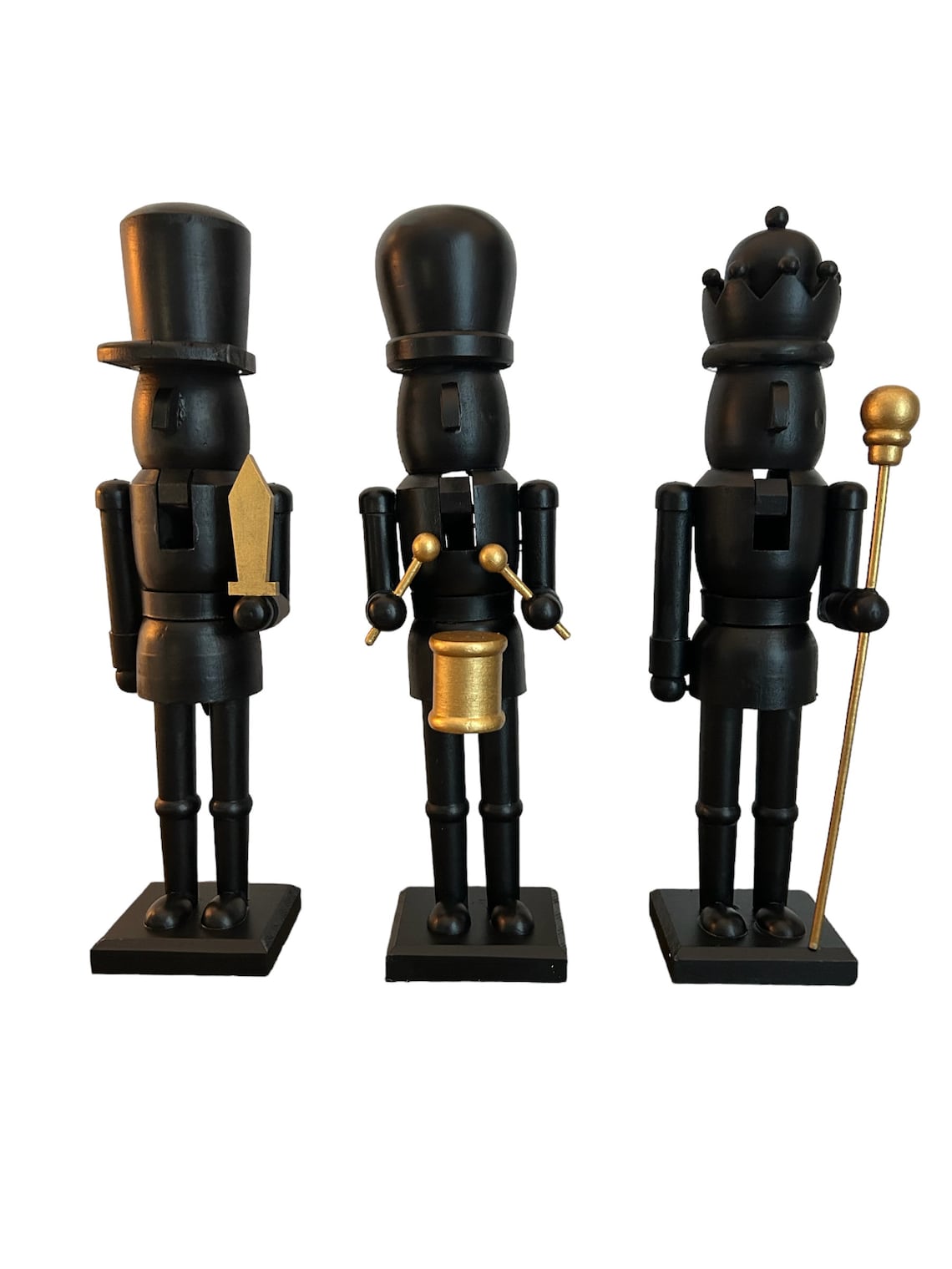 Nutcrackers, Black, Nutcrackers, Christmas Decoration, Toy, Soldiers