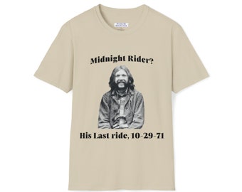 Duane Allman, Allman Brothers, vintage t-shirt, zijn enige rosk and roll, aangepast logo shirt, retro, klassiek