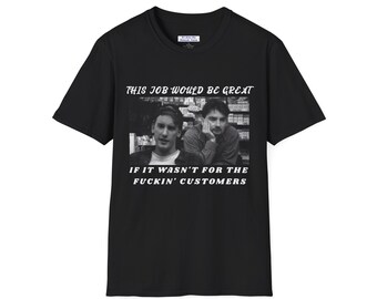 Grappig t-shirt, klantenservice t-shirt, werkshirt, t-shirt voor werk, grappige filmcitaten, filmt-shirt, filmcitaatshirt
