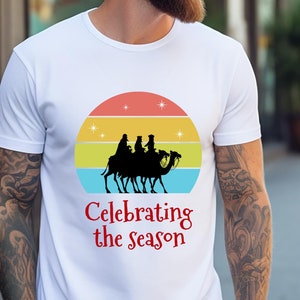 Vintage Magi, Three Wise Men Tee, Wise Men T-shirt, Nativity T-shirt, Magi Men Tshirt, Christmas Story, Faithful Magi Tee, T-shirt gift