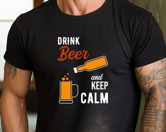 Beer T-shirt, Craft Beer Tee, Beer Festival Tee, Ale Lover Top, Homebrew Tee, Brewery Shirt, Stout Enthusiast Top, Pilsner Apparel