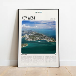Stampa di Key West / Poster di Key West / Arte murale di Key West / Viaggio in Florida