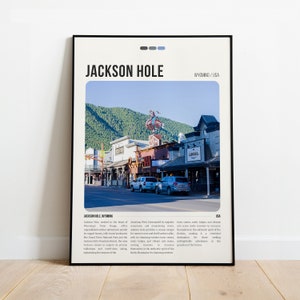 Jackson Hole Print | Jackson Hole Poster | Jackson Hole Wall Art | Travel  Wyoming