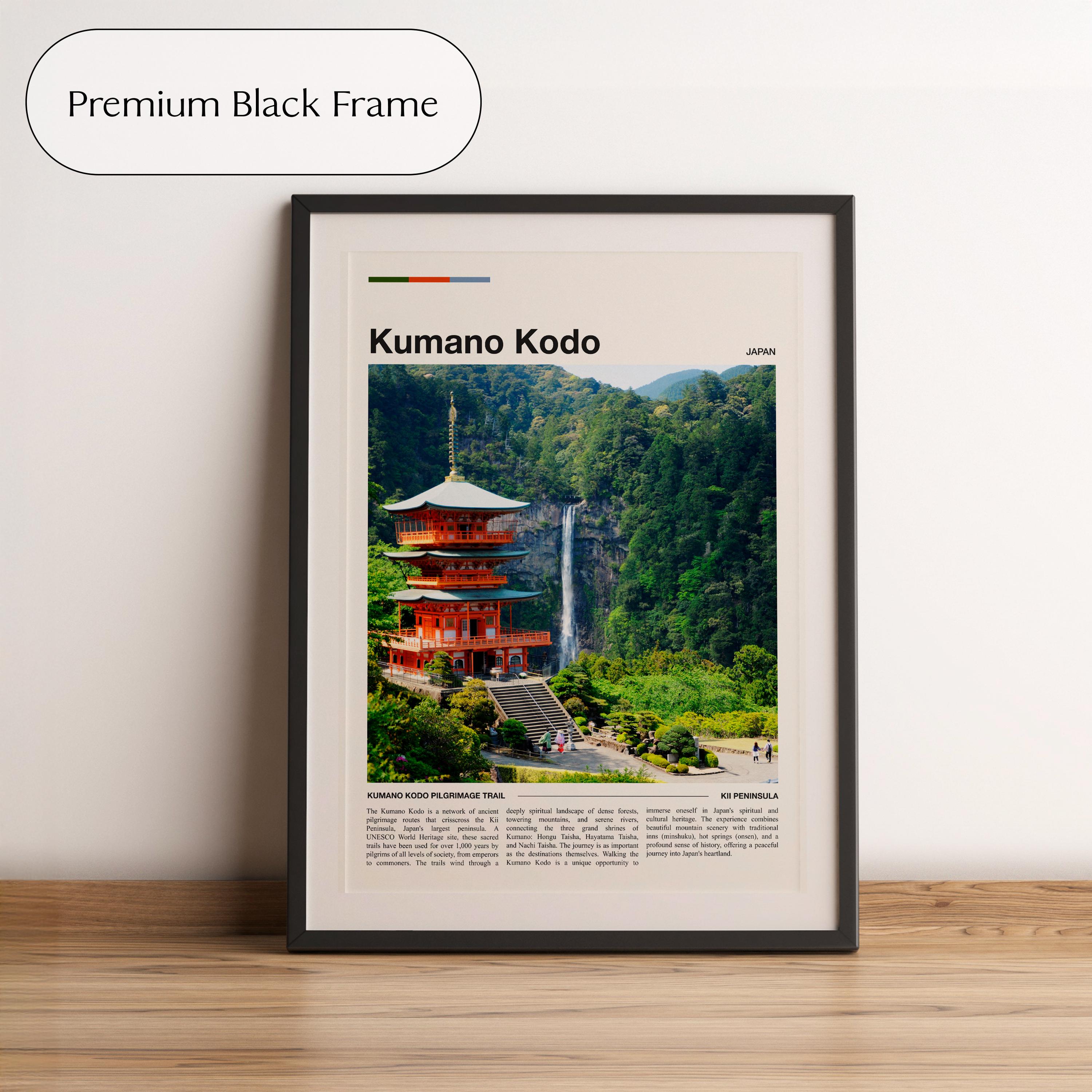 Kumano Kodo Pilgrimage Trail Poster — Japan Wall Art - Etsy