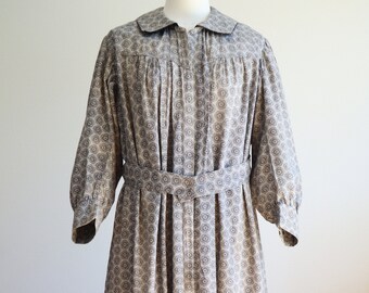 Antique 19th Victorian Brown Plaid Day Dress - Etsy Antique 19th Victorian Brown Plaid Day Dress - Etsy