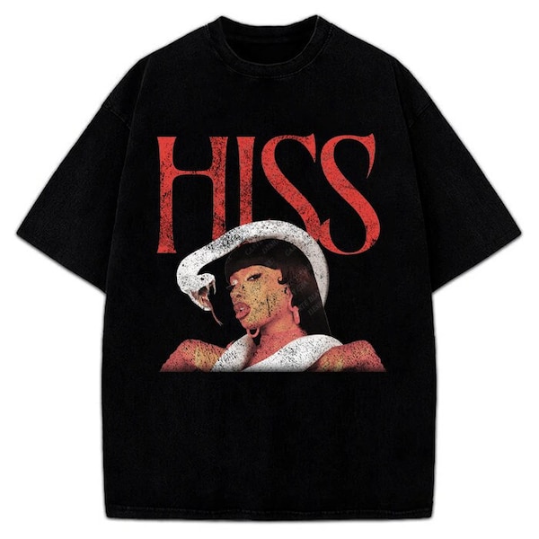 Megan Thee Stallion T-Shirt Hiss Vintage Graphics Fan Tee