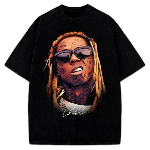 Camiseta de Lil Wayne Weezy F Baby Dwayne Carter Tha Carter Lil Tunechi camiseta gráfica